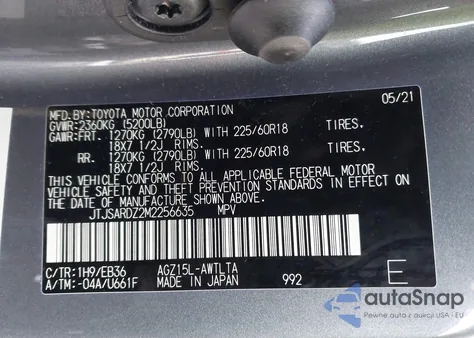 2021 Lexus Nx 300 F Sport from USA, damaged, VIN JTJSARDZ2M2256635